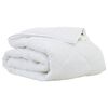 vidaXL Odeja 220 x 155 x 4 cm Ne Poliester Bela Zračno