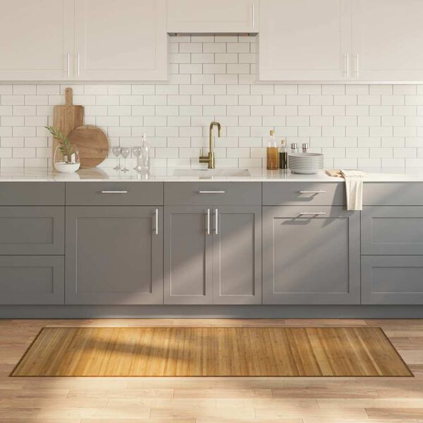 vidaXL Preproga pravokotna naravna 70x200 cm bambus