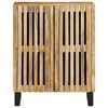 vidaXL Komoda 60x34x75 cm trden robusten mangov les