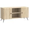 vidaXL TV omarica Sonoma hrast 102 x 34,5 x 50 cm Inženirski les