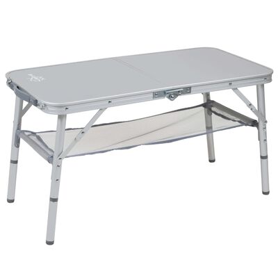 Bo-Camp Zložljiva miza za kampiranje Premium 80x40 cm aluminij
