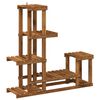 vidaXL Stojalo za rastline Naravna 93,5 x 25 x 91,5 cm