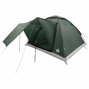 vidaXL Kamperski &scaron;otor s streho Voja&scaron;ka zelena 275 x 215 x 125 cm