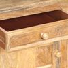 vidaXL Komoda 110x35x75 cm trden mangov les