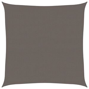 vidaXL Senčno jadro 160 g/m&sup2; antracitno 7x7 m HDPE