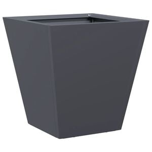 vidaXL Vrtno korito antracit 30x30x30 cm jeklo