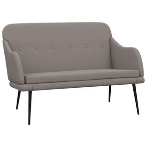 vidaXL Klop taupe 110x76x80 cm blago