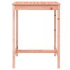 vidaXL Vrtna miza 82,5x82,5x110 cm trden les douglas