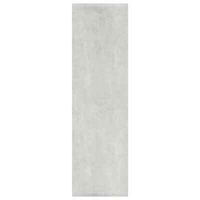 vidaXL Knjižna omara/pregrada betonsko siva 80x30x103 cm