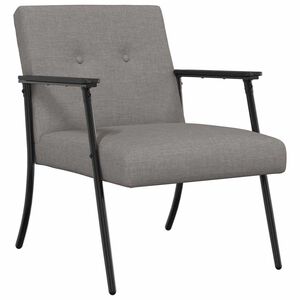 vidaXL fotelj Taupe blago