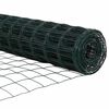 vidaXL Evropska ograja Zelena 0.4 x 25 m PVC prevlečen železo