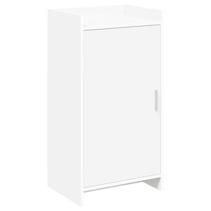 vidaXL Omara za čevlje z vrati Bela 48 x 36 x 92 cm Inženirski les