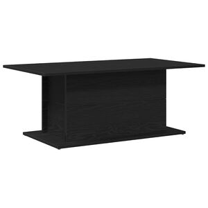 vidaXL Klubska miza Črna Orehovina 102 x 55,5 x 40 cm Inženirski les