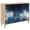 vidaXL Strani &scaron;al RAALTE Sonoma 102 x 33 x 75 cm Inženirski les