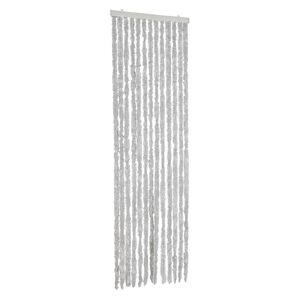 vidaXL Zavesa proti mrčesu siva 56x185 cm &scaron;enilja