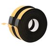 vidaXL Samolepilni pena trak 2 kos Črna 30mm x 5m CR pena