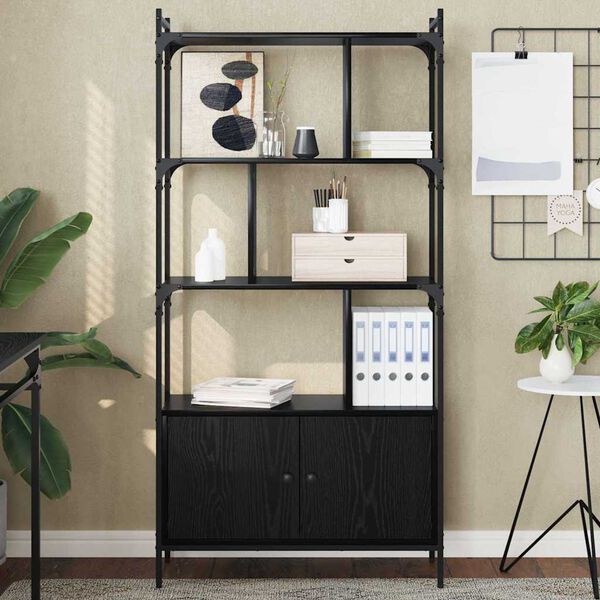 vidaXL Knjižna omara Konstruiran les