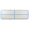 vidaXL Napihljiva gimnastična podloga s tlačilko 400x100x10 cm PVC