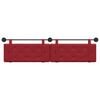 vidaXL Visoki naslon za glavo Vinorodna rdeča 210 x 55 x 5 cm