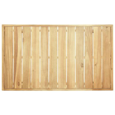 vidaXL Klubska mizica 90x60x25 cm trden akacijev les