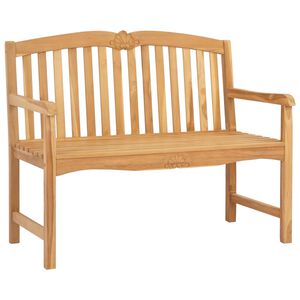 vidaXL Ročno izrezljana klop v obliki &scaron;koljke 114 x 60 x 95 cm