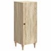 vidaXL Strani &scaron;al Sonoma hrast 33 x 34,5 x 90 cm Inženirski les