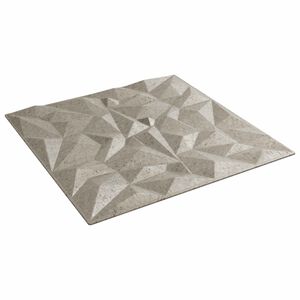 vidaXL Stenske plo&scaron;če 12 pcs Amethyst Betonski 50 x 50 cm XPS Pena