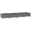 vidaXL Visoka greda 160x40x23 cm polipropilen