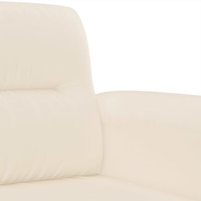 vidaXL Fotelj bež 60 cm tkanina iz mikrovlaken