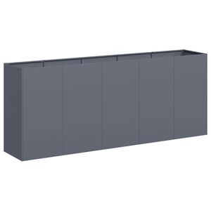 vidaXL Sadilnik Anthracite 200x40x80 cm Hladno valjano jeklo