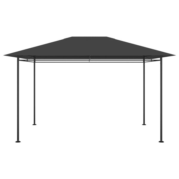 vidaXL Paviljon 384x281x270 cm antraciten 180 g/m&sup2;