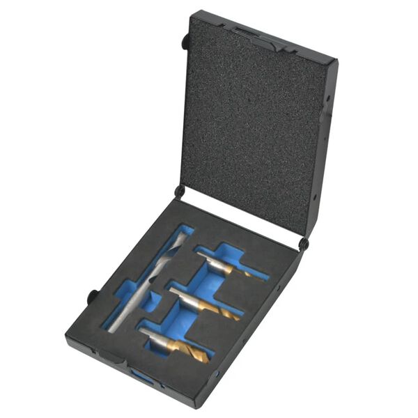 vidaXL 4-delni komplet svedrov za točkovne zvare HSS