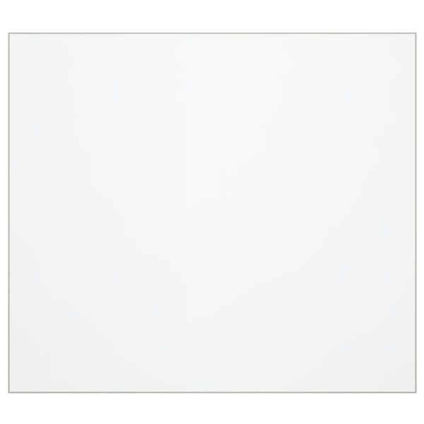 vidaXL Zaščita za mizo mat 100x90 cm 1,6 mm PVC