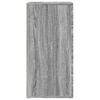 vidaXL Komoda siva sonoma 60x39x80 cm inženirski les