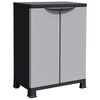 vidaXL Plastična omarica 68x39x92 cm