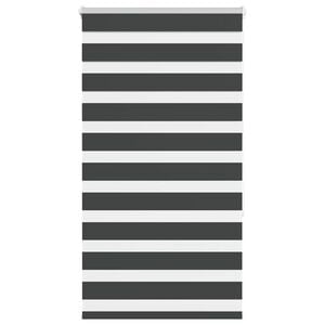 idaXL Zebra senčilo črna 70x150 cm tkanina &scaron;irina 65,9 cm poliester