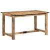 vidaXL Jedilna miza 140x70x75 cm trden mangov les