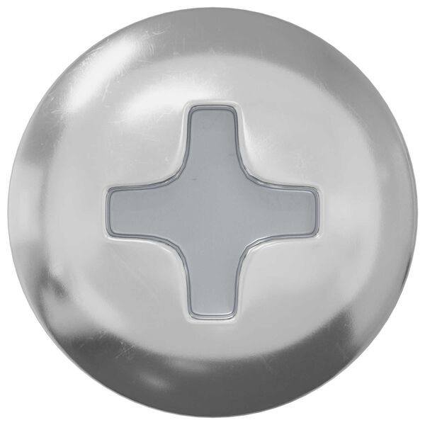 vidaXL Leseni vijaki 2 pcs srebrna M4 x 25 mm Jeklo