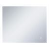 vidaXL Kopalniško LED stensko ogledalo s senzorjem na dotik 60x50 cm