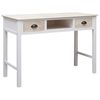 vidaXL Konzolna mizica 110x45x76 cm les