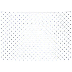 vidaXL Novoletna svetlobna mreža modra 3x3 m 306 LED lučk