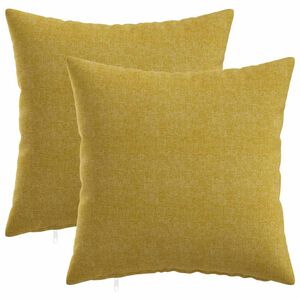 vidaXL Prevleka za blazino 2 kos HEERLEN Svetlo zelena 30 x 30 cm