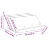 vidaXL Regal za revije Star les 65 x 53 x 28,5 cm Konstruiran les