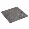vidaXL Samolepilne Talne Plo&scaron;če Črna 30,5 x 30,5 cm 20 kos PVC