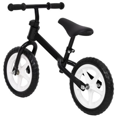 vidaXL Poganjalec 9,5" kolesa črn