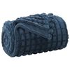 vidaXL Odeja Temno modra 270 x 240 cm 1.66 kg Flis