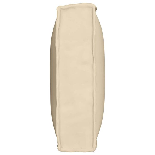 vidaXL Blazina Bež 80 x 40 x 12 cm Oxford tkanina