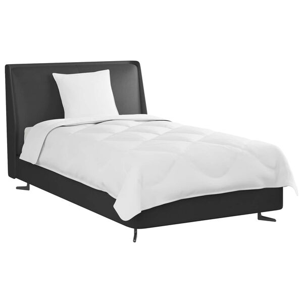 vidaXL Celosezonski pokrivalo z blazino 2 pcs Bela Mikrovlakna