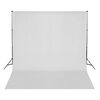 vidaXL Foto studijski komplet s softboxi, ozadjem in odbojnikom