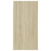 vidaXL TV omarica 2 kosa sonoma hrast 30,5x30x60 cm inženirski les